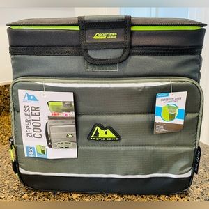 Arctic Zone Zipperless Cooler 24-can size Hardbody w Inner Shelf NEW W TAGS 🧊